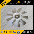 Ventilador de enfriamiento del motor 600-623-8580 para el motor SAA4D102E